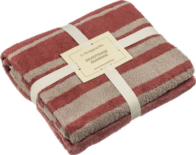 Полотенце Pole Kvetak (Беларускі лён) Махровое 67х140 22С94-ШР/л.с.уп./ст. (3 Нота Фа 5)