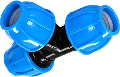 Тройник Arangul Зажимной 25x25x25