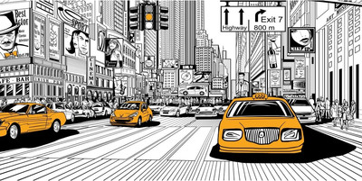 Фотообои листовые Citydecor Города и Архитектура 91 (300x150см)