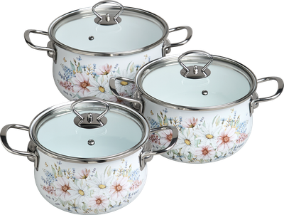 Набор кастрюль Agness 934-714