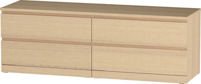 Комод Mio Tesoro Варма Prime 4D (дуб беленый)