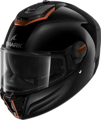 Мотошлем Shark Helmets Spartan Rs Blank Sp / HE8104E-KCK-M (р. M, черный/коричневый)