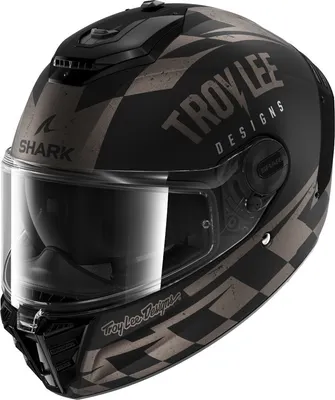 Мотошлем Shark Helmets Spartan RS Raceshop Mat (XL, черный/антрацит/серебристый)