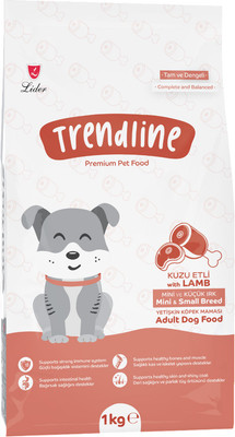 Сухой корм для собак Trendline Для собак мини и мелких пород с ягненком и рисом (1кг)