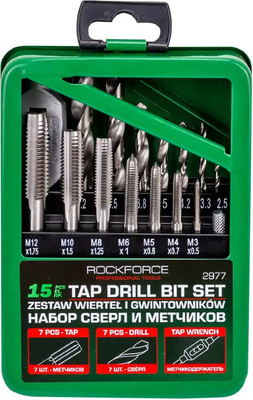 Набор сверл RockForce RF-2977 (65395)