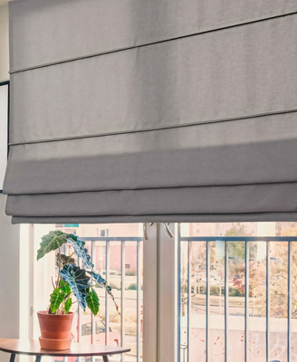 Римская штора Delfa Макси Roman / СШД-02М 270/8218 (150x160, серый)