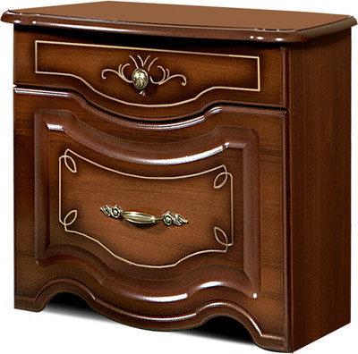 Прикроватная тумба ФорестДекоГрупп Луиза правая (орех)