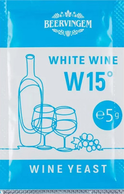 Дрожжи Beervingem White Wine W15 (5г)