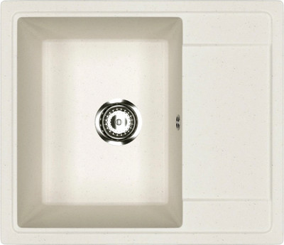 Мойка кухонная Mixline ML-GMU05 556725 (белый камень)