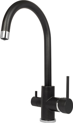 Смеситель ZORG Sabiaduo (черный металл)