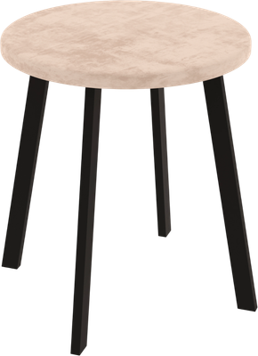 Табурет Макс Стайл Тб-350/4К10/МСТ (миндаль бежевый)