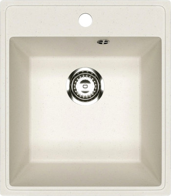 Мойка кухонная Mixline ML-GMU02 556713 (белый камень)