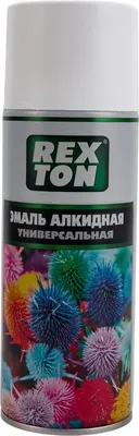 Эмаль Rexton Алкидная универсальная RT100.30 (520мл, белый матовый)