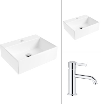 Умывальник со смесителем Lauter 21344 + Velvet 21СК696С