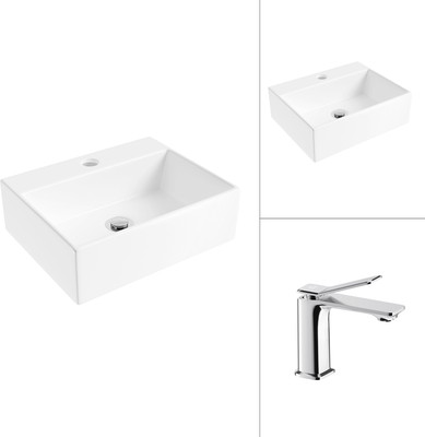 Умывальник со смесителем Lauter 21344 + Allure 21C618С