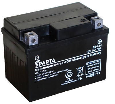 Мотоаккумулятор SPARTA EB4-3-I (4 А/ч)