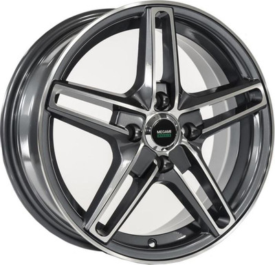 Литой диск Megami MGM-17 15x6" 4x100мм DIA 60.1мм ET 50мм GMF