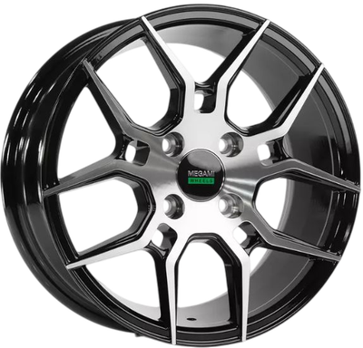 Литой диск Megami MGM-29 14x6" 4x100мм DIA 67.1мм ET 35мм BKF