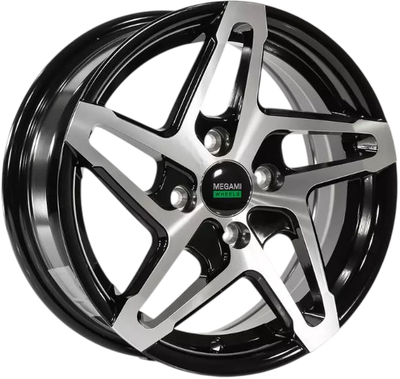 Литой диск Megami MGM-34 14x6" 4x100мм DIA 67.1мм ET 35мм BKF