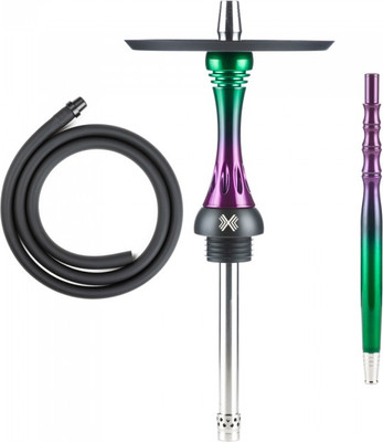 Шахта для кальяна Alpha Hookah Model X Forest Candy (силиконовый шланг, мундштук, диффузор)