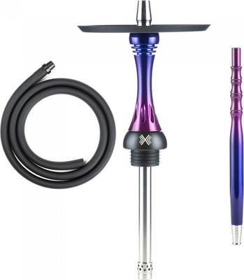 Шахта для кальяна Alpha Hookah Model X Midnight Candy (силиконовый шланг, мундштук, диффузор)