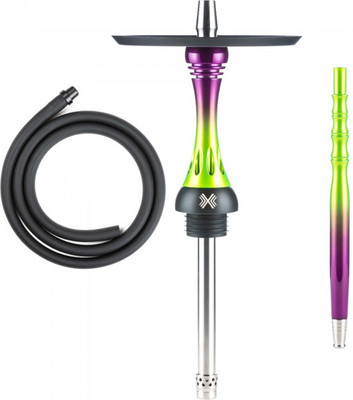 Шахта для кальяна Alpha Hookah Model X Tropical Candy (силиконовый шланг, мундштук, диффузор)