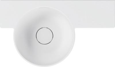 Умывальник Belux Аврора 550 L (18, белый матовый/Solid Surface)