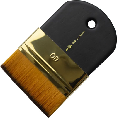 Кисть для рисования ГАММА Синтетика №80 / 1802080 (флейц)