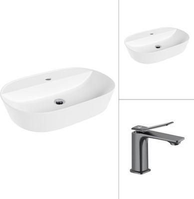 Умывальник со смесителем Lauter 21460-60 + Allure 21CK618QP