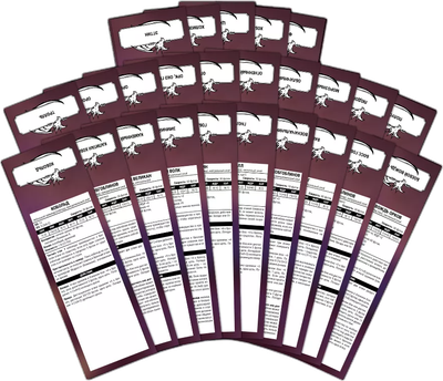 Набор трекеров для настольной игры Pandora's Box Studio DnD. Основные монстры / 05PB124 (25шт)