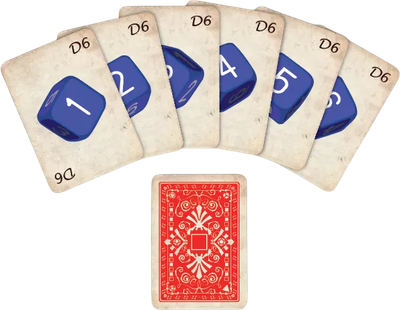 Набор карт для настольной игры Pandora's Box Studio Pathfinder. DnD. Шестигранник / 05PB022