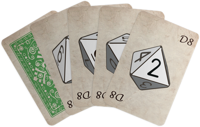 Набор карт для настольной игры Pandora's Box Studio Pathfinder. DnD. Восьмигранник / 05PB023