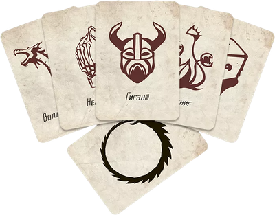 Набор карт для настольной игры Pandora's Box Studio DnD. Pathfinder. Типы существ / 05PB059