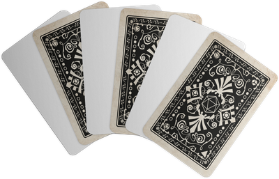 Набор карт для настольной игры Pandora's Box Studio 05PB044 (50шт, черный)