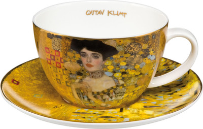Чашка с блюдцем Goebel Artis Orbis/Gustav Klimt Адель Блох-Бауэр / 66-532-02-1