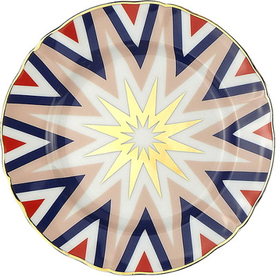 Тарелка столовая обеденная Bitossi Abracadabra / ABR00023 (молния)