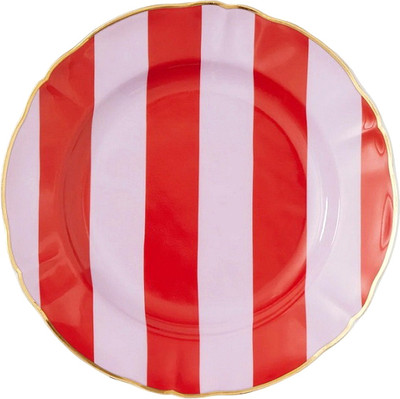 Тарелка столовая обеденная Bitossi Abracadabra / ABR00029 (полоски)