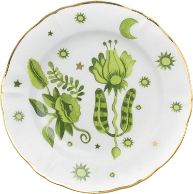 Тарелка столовая обеденная Bitossi Fabula / FTB01070 (райский сад)