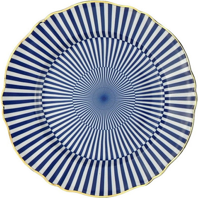 Тарелка столовая обеденная Bitossi Abracadabra ABR00001 (гипноз)