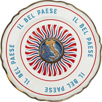 Тарелка столовая обеденная Bitossi Un Buon Ricordo BEL02002 (италия)