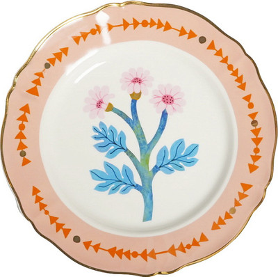 Тарелка столовая обеденная Bitossi Botanica BOT00101 (примула)