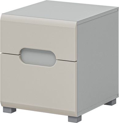Прикроватная тумба Мебель-Неман Леонардо МН-026-06-С1 (кашемир/лунный камень)