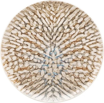 Тарелка столовая обеденная Oxford Flat Shape Leopardita 136340 AO02-1C04