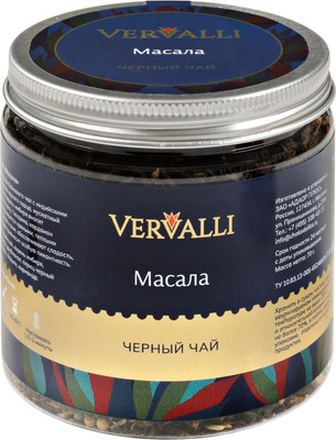 Чай листовой Vervalli Масала Черный (70г)