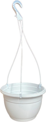 Набор вазонов GreenTerra С подвесом 25/16см 4.7л (5шт, белый)