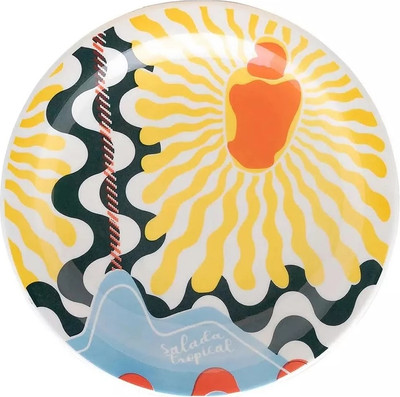 Тарелка столовая обеденная Oxford Floreal Salada Tropical 126969 J084-6845