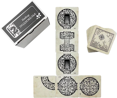 Набор карт для настольной игры Pandora's Box Studio Генератор подземелий. Набор B / 05PB031 (45шт)