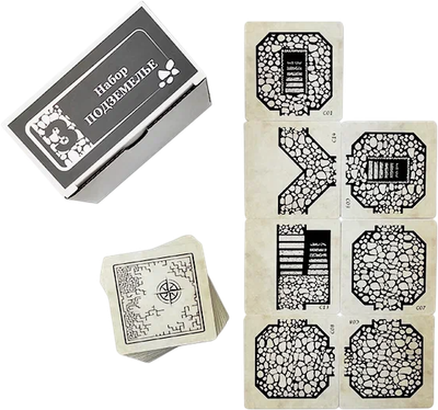 Набор карт для настольной игры Pandora's Box Studio Подземелья. Допо. набор 2 / 05PB032 (45шт)