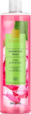 Гель для душа Avon Искристый пион (500мл)