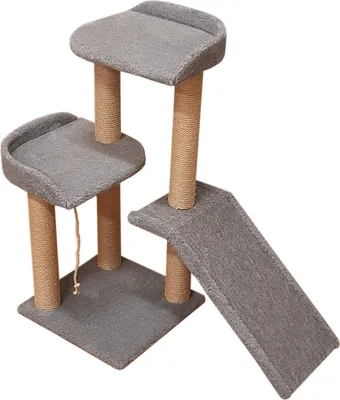 Комплекс для кошек Cat House Ландыш 0.89 (джут серый)